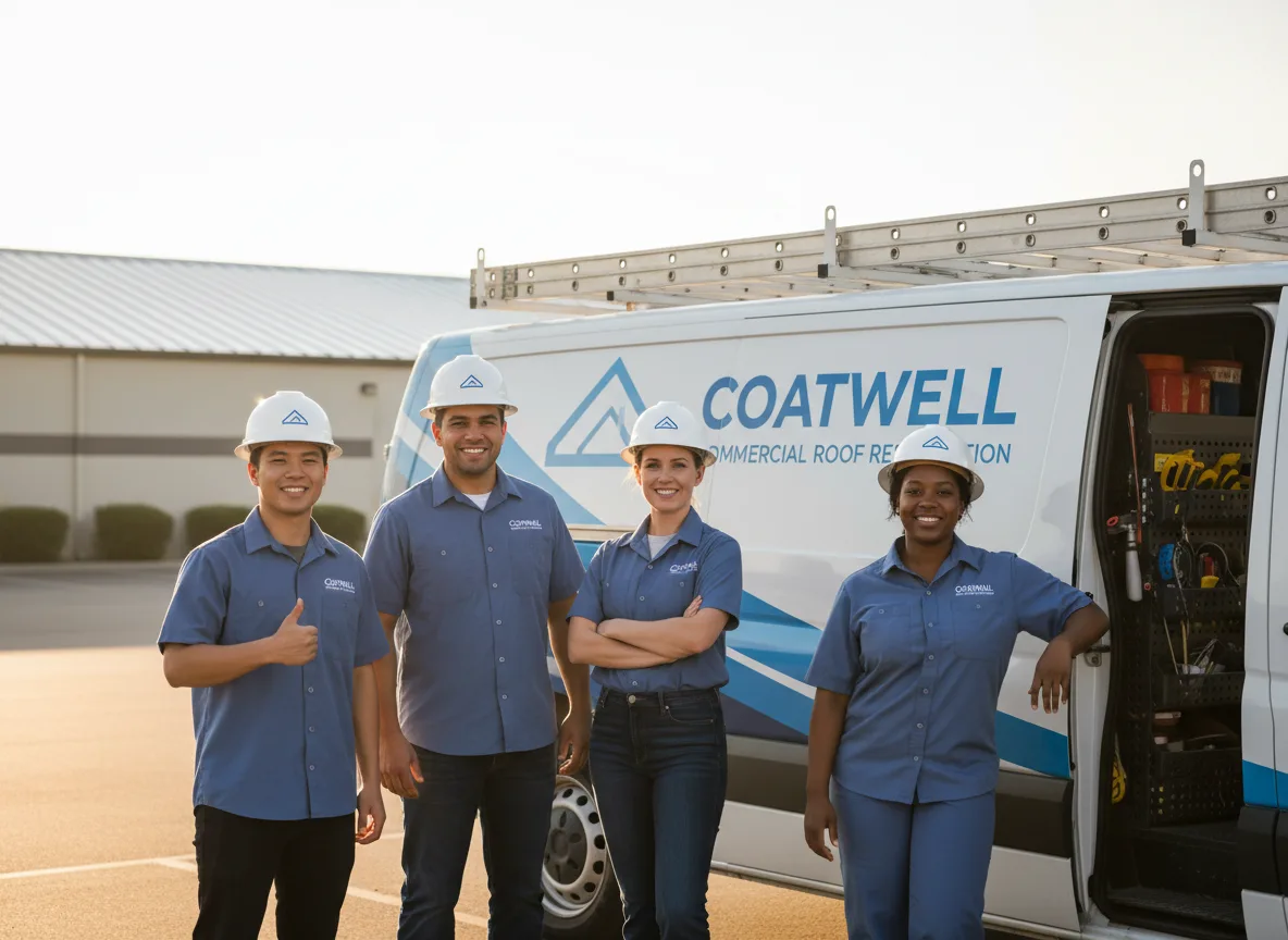 Commercial roof coating company in Fairmount, IN
